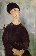 Amedeo Modigliani Seated Young woman painting